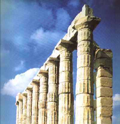 Sounion: The temple of Poseidon